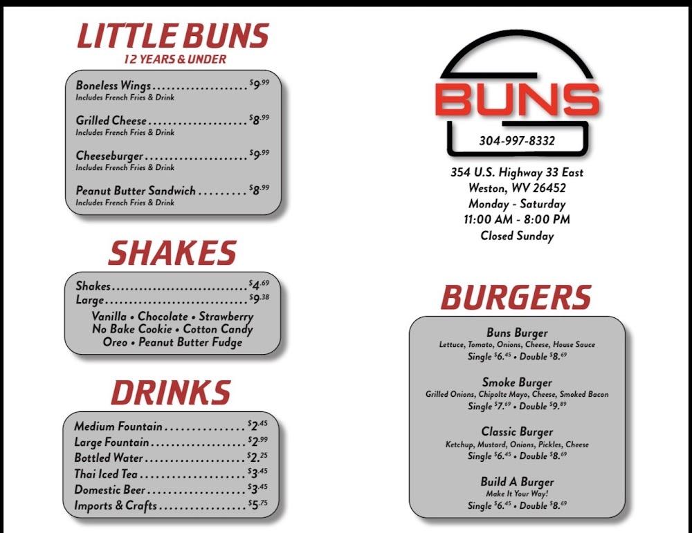 Buns Kids Cheeseburger